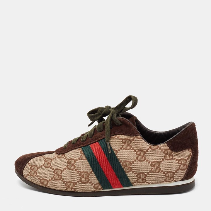 Gucci Women's Brown Sneakers & Athletic Shoes | ShopStyle