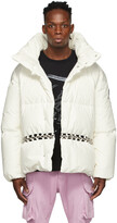 Thumbnail for your product : MONCLER GENIUS SSENSE Exclusive 6 Moncler 1017 Alyx 9SM Off-White Down Arbutus Jacket