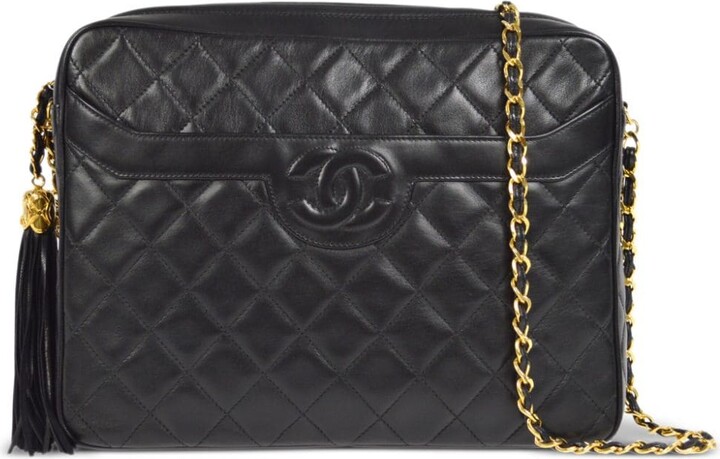 Chanel Pre Owned 1992 Diamond-Quilted Shoulder Bag - ShopStyle