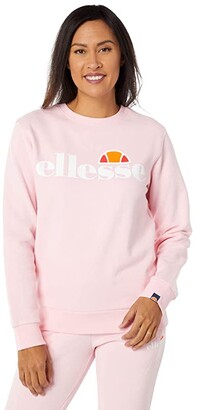 ellesse moletom com capuz damen pink