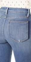 Thumbnail for your product : Frame Le High Straight Raw Edge Fade Jeans