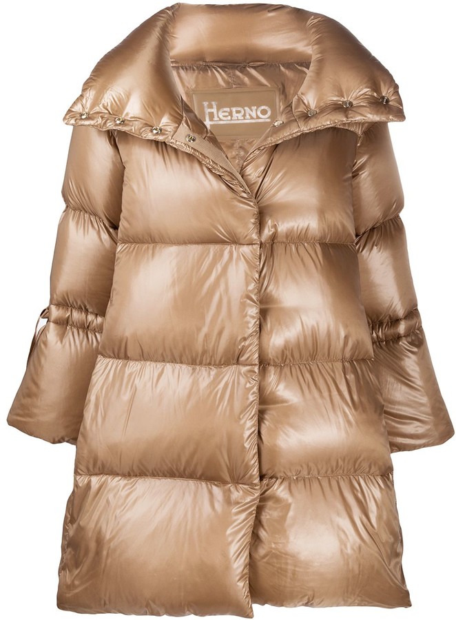 Womens gold down jacket Outlet