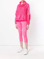 Thumbnail for your product : adidas by Stella McCartney gathered waist hoodie