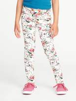 Thumbnail for your product : Old Navy Floral-Print Jeggings for Girls