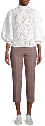 Ganni Suiting Cropped Trousers