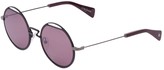 Thumbnail for your product : Yohji Yamamoto Round Metal Cutout Sunglasses