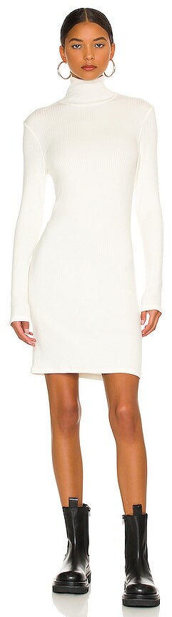 White Turtleneck Dress | Shop the world ...