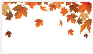 Autumn Fall Maple Leaves Place Cards For Wedding Party Tables, Seating Name Place Cards For Holders, 60 Pack