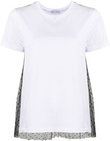 Thumbnail for your product : RED Valentino lace embellished short-sleeved T-shirt