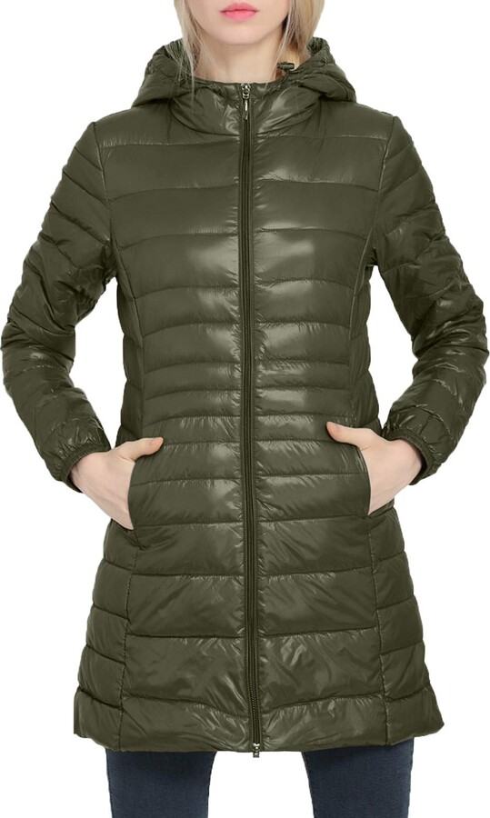 ladies lightweight puffa jacket