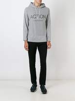 Thumbnail for your product : Comme des Garcons 'Action Is Eloquence' printed hoodie
