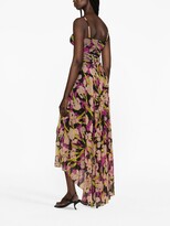 Thumbnail for your product : Pinko Floral-Print Georgette Midi Dress
