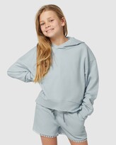 Thumbnail for your product : Chasing Sunshine Sydney - Girl's Blue Tops - Venice Beach Hoodie - Size One Size, 13 at The Iconic