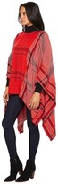 Thumbnail for your product : Vince Camuto Exaggerated Plaid Poncho Women's Clothing
