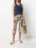 Thumbnail for your product : Maison Labiche Amour-embroidered tank top