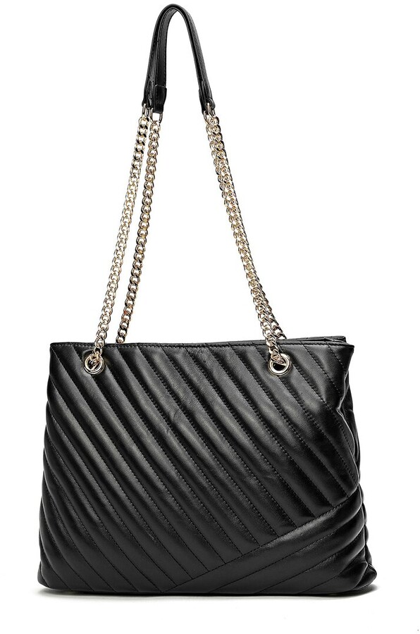 Tiffany & Fred Quilted Leather Tote - ShopStyle