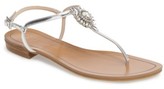 Thumbnail for your product : Pelle Moda Women's Baxley 3 Crystal Embellished Sandal