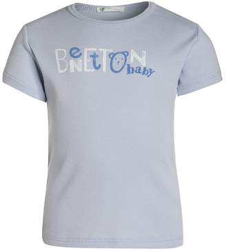 Benetton Print Tshirt light blue