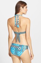 Thumbnail for your product : La Blanca 'Patch' Shirred Side Hipster Bikini Bottoms