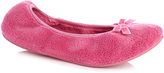 Thumbnail for your product : Lilac Velvet Bow Ballerina Slipper with Polka Dot Sock
