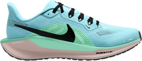Men's Nike Pegasus 41 Running Shoes 11 Regular Glacier Ice/Black/Mint Foam/Hyper Pink
