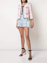Thumbnail for your product : Edward Achour Paris fitted tweed shorts