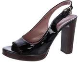 Thumbnail for your product : Miu Miu Patent Leather Slingback Pumps