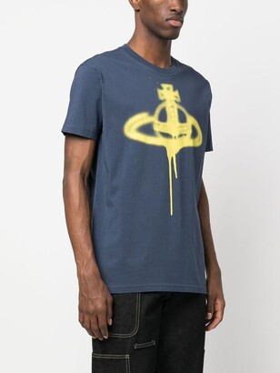 Vivienne Westwood Orb spray-print T-shirt