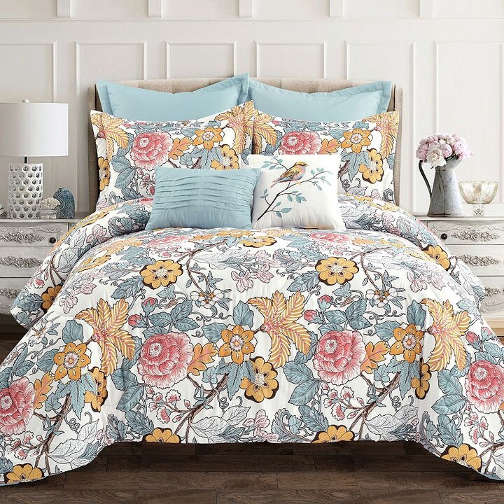 Lush Decor Sydney Comforter Set with Shams