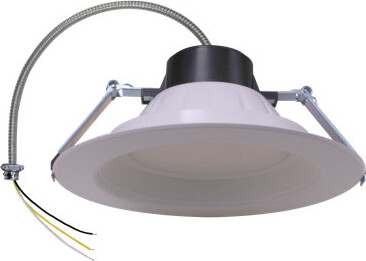 Energetic Lighting 8'' Selectable Canless Commercial Downlight Dimmable LED Recessed Lighting Kit