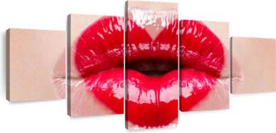 Ebern Designs Pucker Up Lips