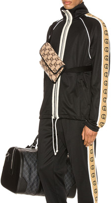 gucci oversize technical jersey jacket