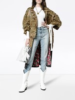 Thumbnail for your product : Natasha Zinko Camouflage And Contrast Print Hem Jacket