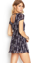 Thumbnail for your product : Forever 21 Cutout Ikat Dress