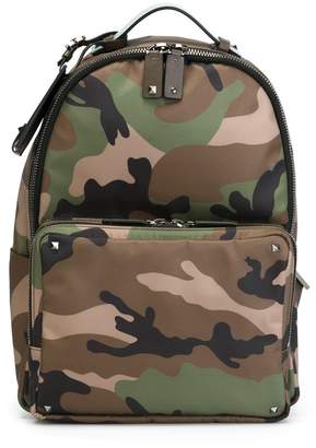 Valentino camouflage backpack