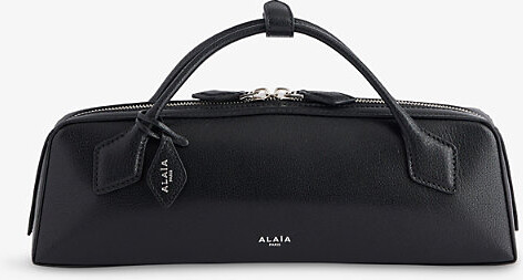 Alaia Womens Noir Le Teckel Leather Bag