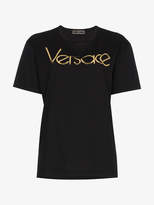 Versace black logo print short 