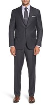 Thumbnail for your product : David Donahue Men's Ryan Classic Fit Solid Wool Suit