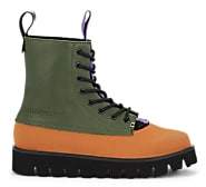 Clearweather Men's Wampa Rubber & Leather Boots - Dk. Green