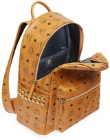 Thumbnail for your product : MCM Small Stark Side Stud Visetos Backpack