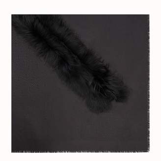 touch of fur shawl fendi