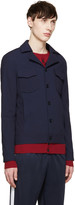 Thumbnail for your product : Carven Navy Seersucker Shirt