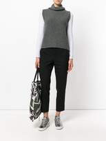 Thumbnail for your product : Vince roll neck sleeveless jumper