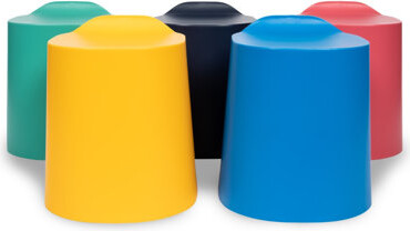 Luxor Tailfin Plastic 18" Classroom Stool