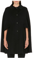 Thumbnail for your product : Armani Collezioni Two-pocket wool-blend cape