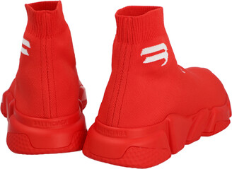 Knit Trainers Balenciaga Speed Knit Mens Red Balenciaga Men's