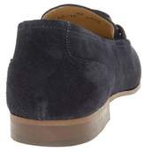Thumbnail for your product : H By Hudson New Mens Blue Renzo Suede Shoes Loafers And Slip Ons On