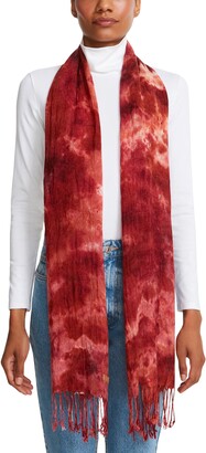 Scattered Bows Wrap Scarf Magenta MSRP $29 Style&co Black 