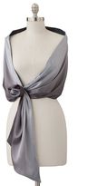 Thumbnail for your product : Expo by ilana ombre satin pull-through shawl