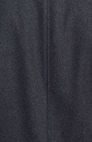 Thumbnail for your product : W.R.K 'Towne' Leather Trim Cotton Overcoat